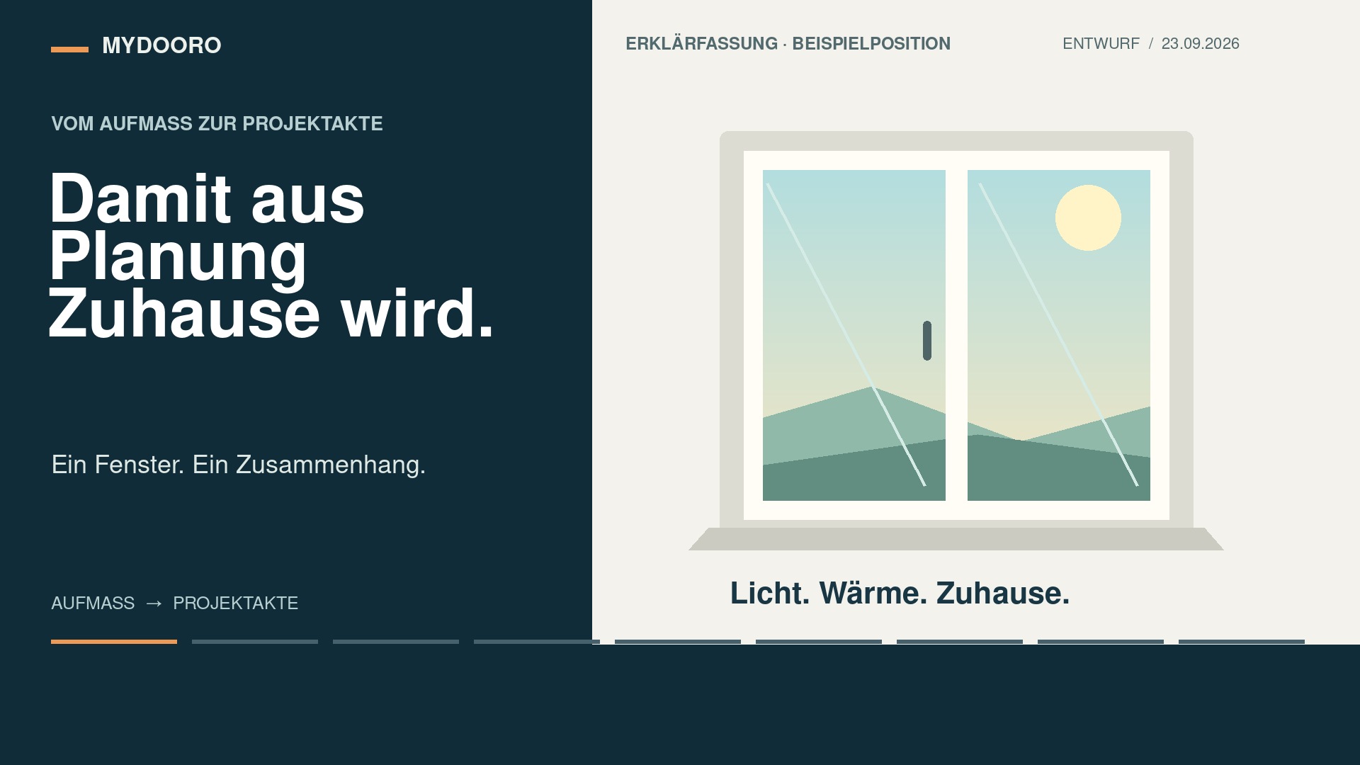 Gemeinsame Klarheitcheck-Projektakte